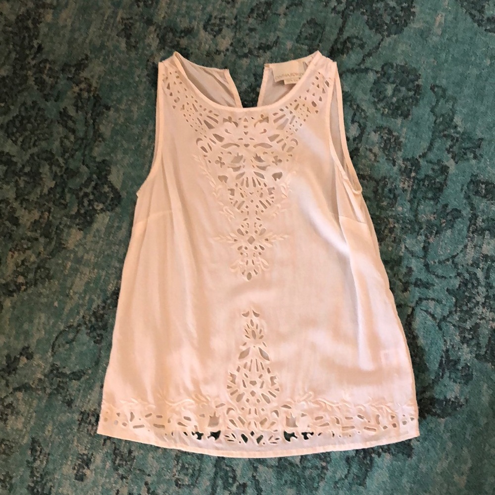 Cynthia rowley silk tank